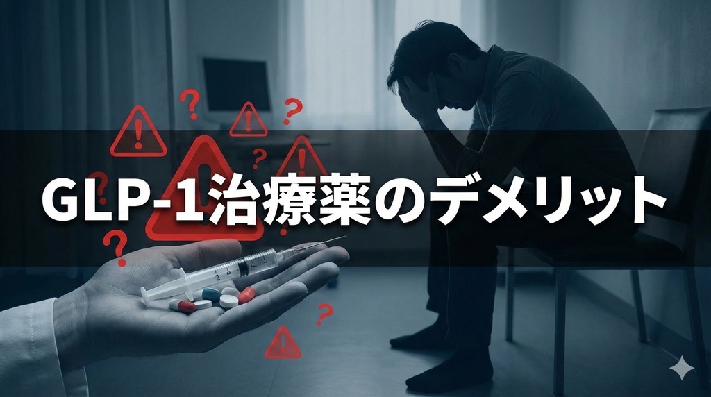 マンジャロ（GLP-1治療薬）のデメリットとは？
